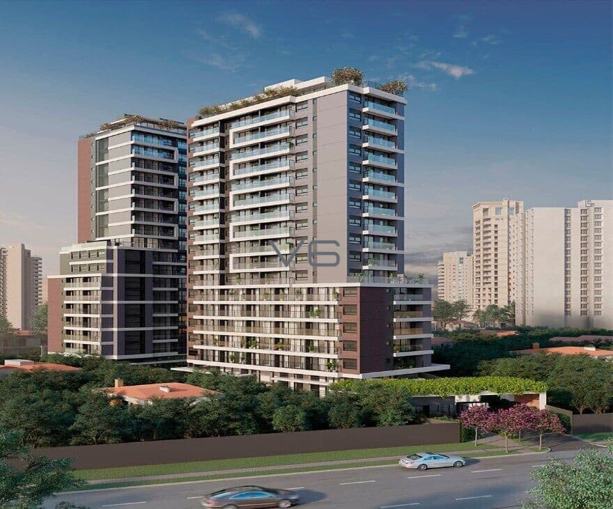 Studio com 37m² privativos, 1 vaga de garagem, no Cristo Rei, Curitiba - PR.