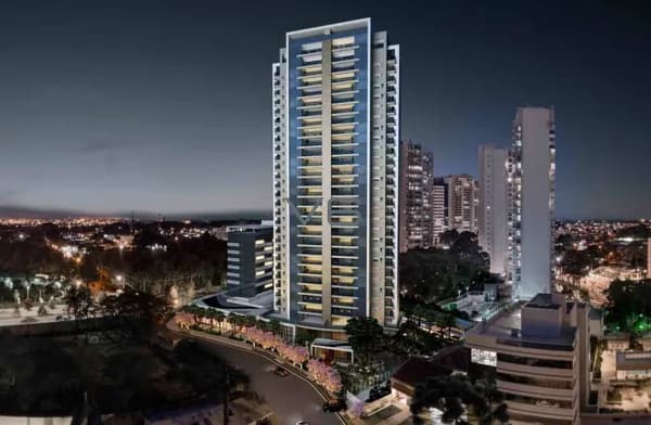 Apartamento padrão com 477 m² privativos, 4 suítes, 6 vagas de garagem, no Ecoville, Curitiba - PR.