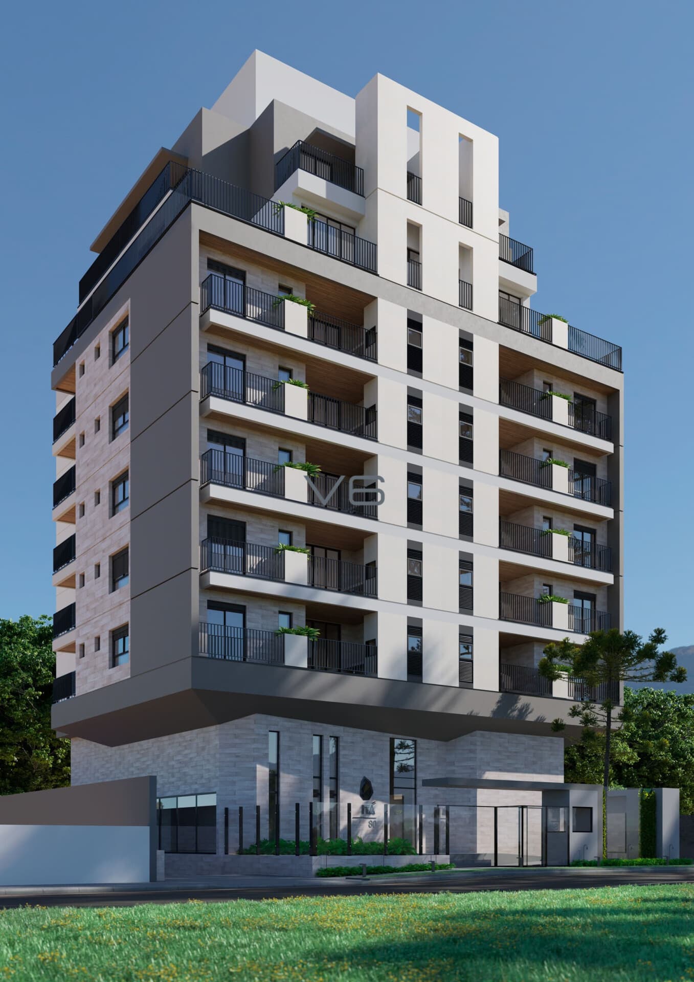 Apartamento padrão com 2 suítes, 96m² privativos, 2 vagas de garagem, no Juvevê, Curitiba - PR.