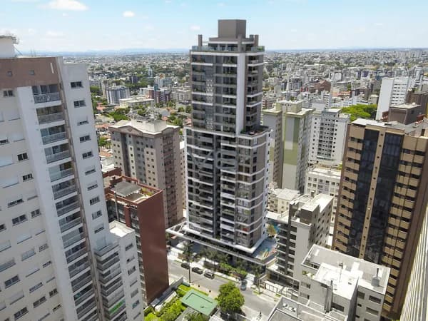 Apartamento Alto Padrão com 158,33 m² privativos, 3 suítes, 2 vagas de garagem, no Água Verde, Curitiba - PR.