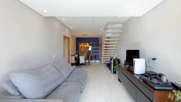 Apartamento Cobertura Duplex com 3 suítes, 3 vagas de garagem, 215,17m² privativos, no Juvevê, Curitiba - PR.