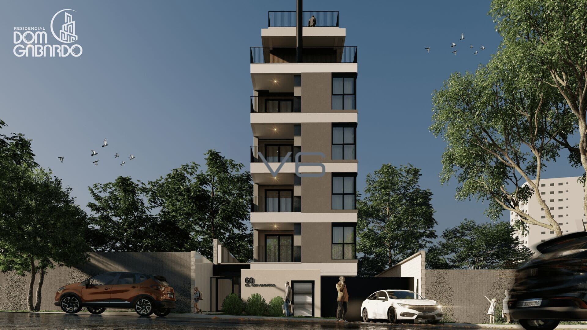 Apartamento Padrão com 2 quartos, 59m² privativos, 1 vaga de garagem, no Capão Raso, Curitiba - PR.