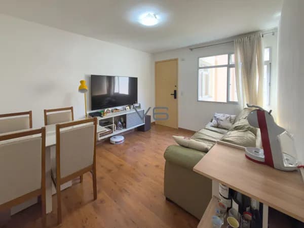 Apartamento Padrão com 57,74m² privativos, 3 quartos, 1 vaga de garagem, no Capão Raso, Curitiba - PR.