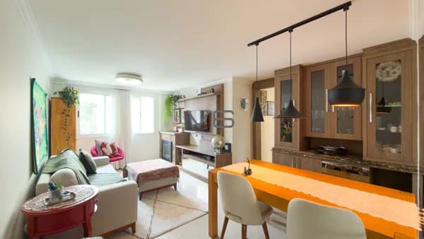 Apartamento Padrão com 2 quartos, 1 vaga de garagem, 67m² privativos, no Mercês, Curitiba - PR