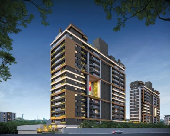 Apartamento alto padrão com 3 quartos, 94m² privativos, varanda gourmet, 1 vaga de garagem, em frente ao Parque Barigui, Curitiba - PR