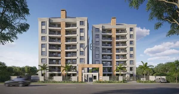 Apartamento padrão com 3 quartos, 75m² privativos, 1 vaga de garagem, no Prado Velho, Curitiba - PR.