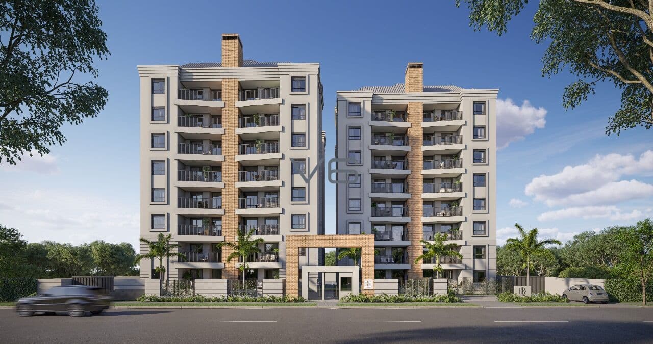 Apartamento padrão com 3 quartos, 75m² privativos, 1 vaga de garagem, no Prado Velho, Curitiba - PR.