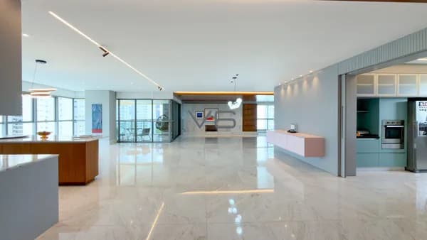 Apartamento Alto Padrão com 431,49m² privativos, 4 vagas de garagem, no Ecoville, Curitiba - PR.