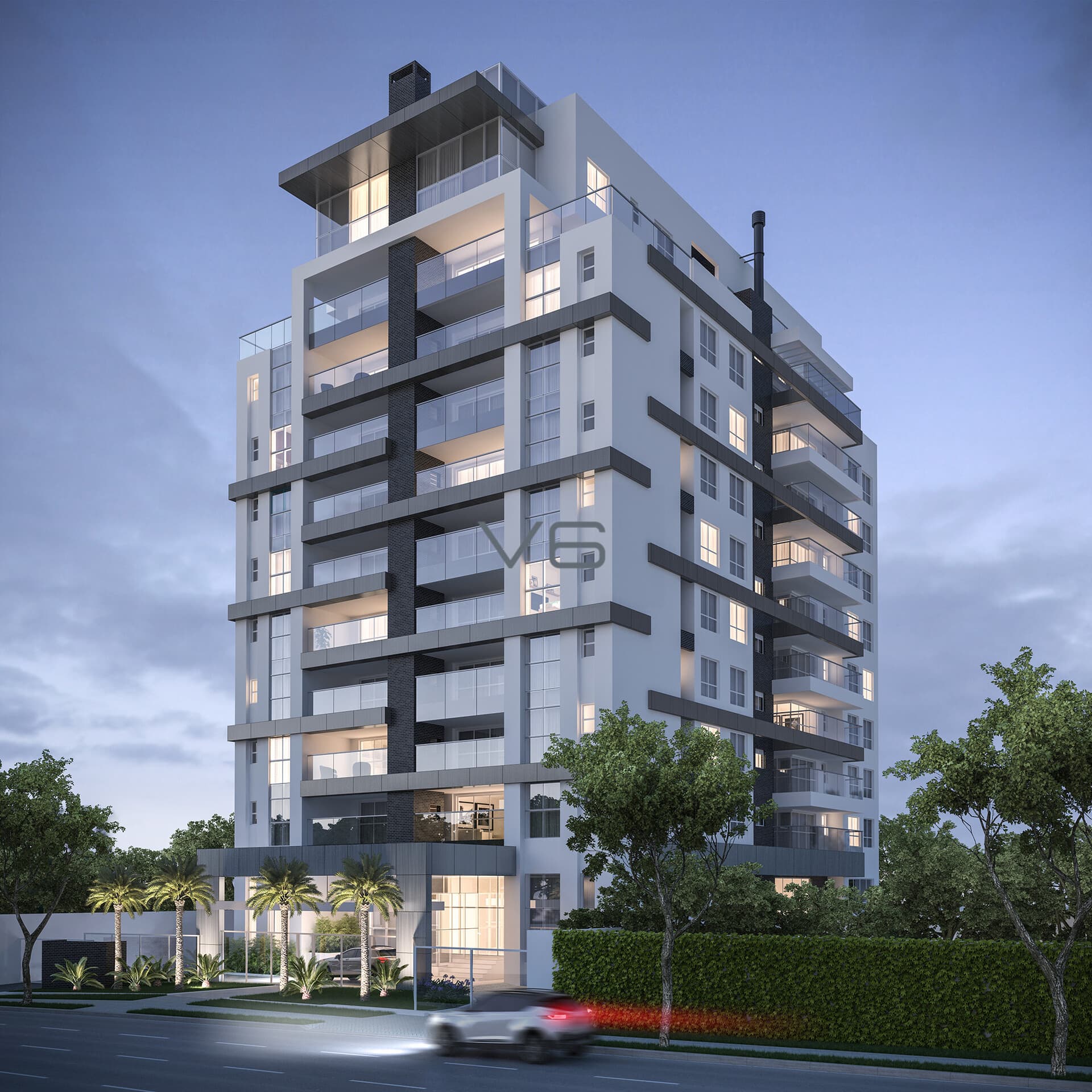 Apartamento padrão com 3 suítes, 141m² privativos, sacada gourmet, no Champagnat, Curitiba - PR.