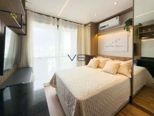 Apartamento Studio com 19,36m² privativos, no Centro, Curitiba - PR.