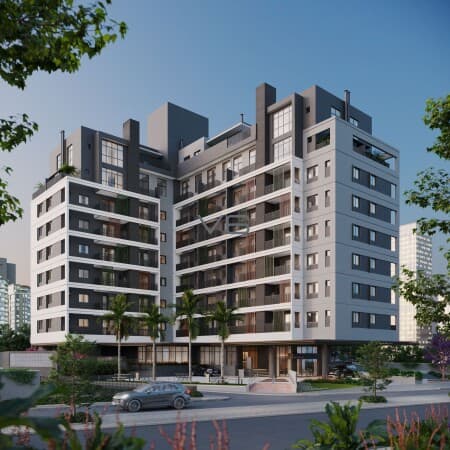 Apartamento padrão com 2 quartos, 55m² privativos, 1 vaga de garagem, no Alto da Glória, Curitiba - PR.