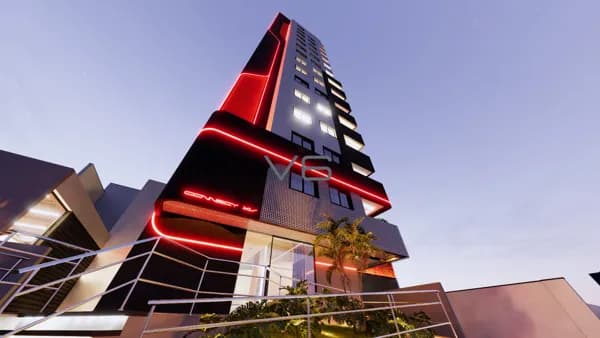 Apartamento Studio, com 33 m² privativos, no Alto da Glória, Curitiba - PR.