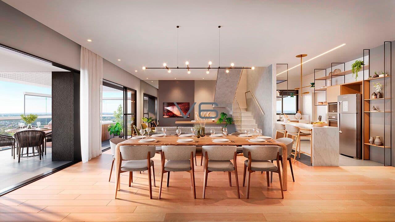 Lançamento de Apartamento Padrão com 68,26m² privativos, no Bigorrilho, Curitiba - PR