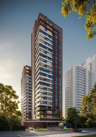 Apartamento garden, com 3 quartos, 195 m² privativos, no Água Verde, Curitiba - PR.