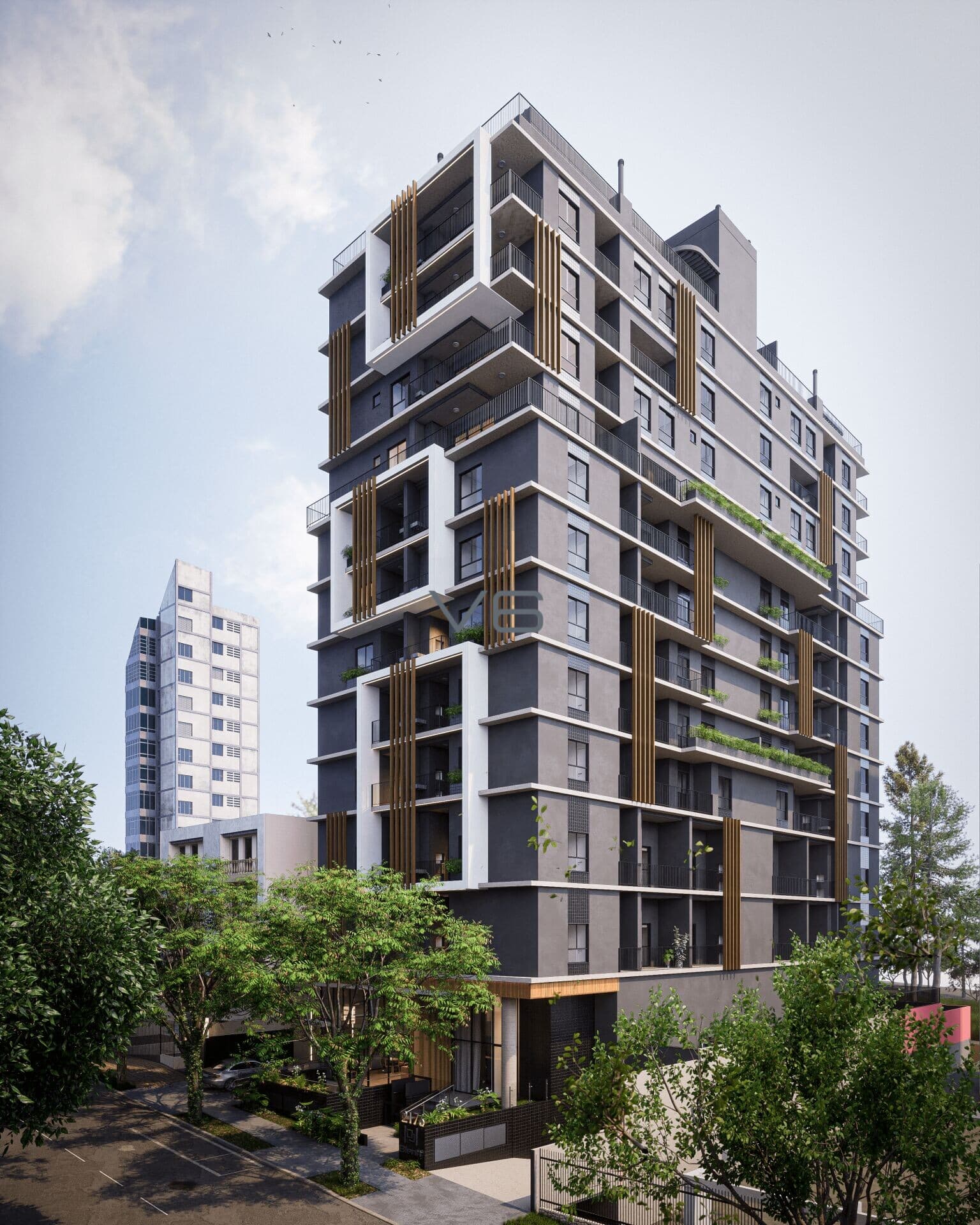 Apartamento padrão com 3 quartos, 72m² privativos, 1 vaga de garagem, no Água Verde, Curitiba - PR.