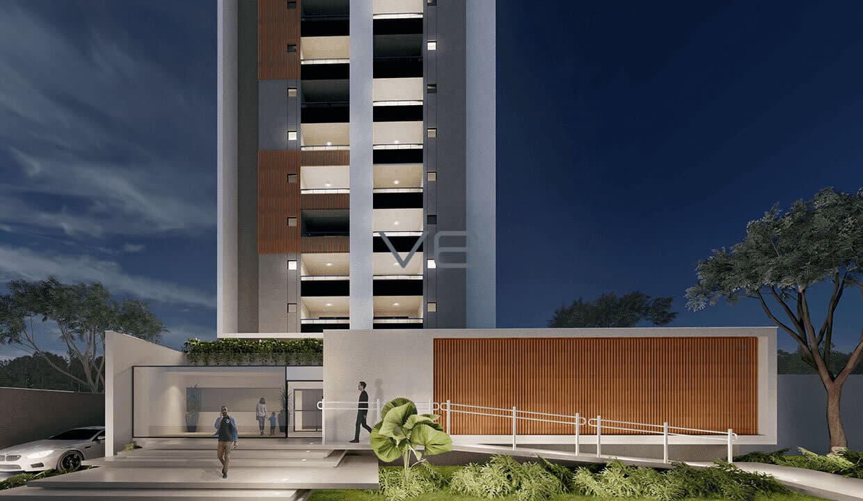 Apartamento padrão com 2 quartos, 48m² privativos, sacada com churrasqueira, em Pinhais - PR.