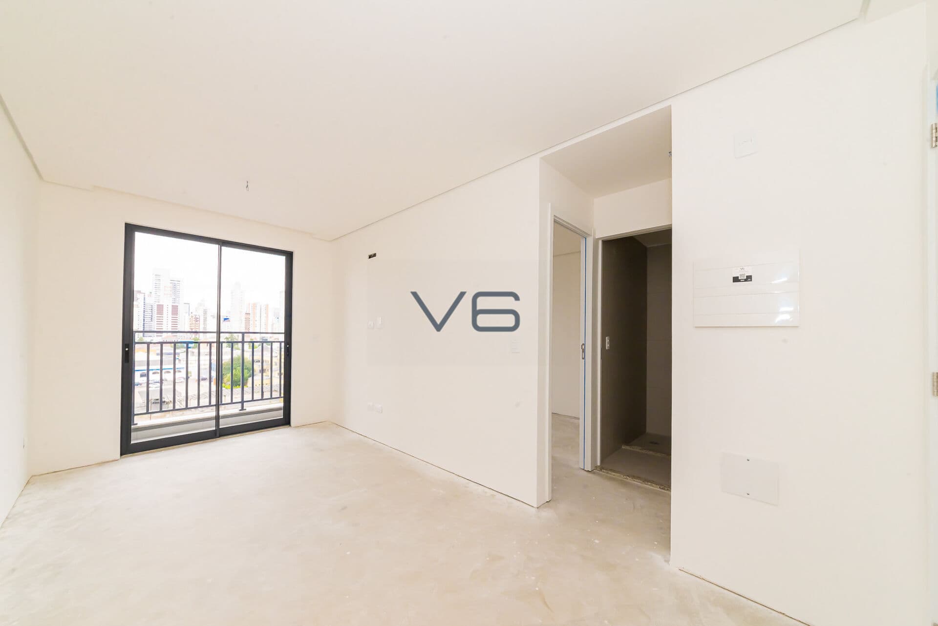 Apartamento Padrão com 1 quarto, 30,78m² privativos, no Centro, Curitiba - PR.