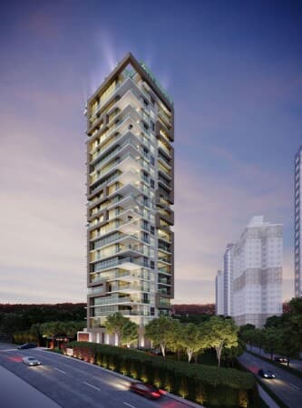 Apartamento de alto padrão com 4 suítes, 341,72m² privativos, 4 vagas de garagem, pronto para morar no Ecoville