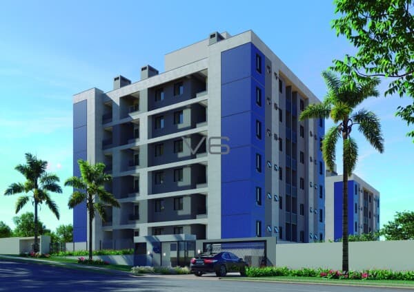 Apartamento padrão com 2 quartos, 55m² privativos, 1 vaga de garagem, no Ecoville, Curitiba - PR.