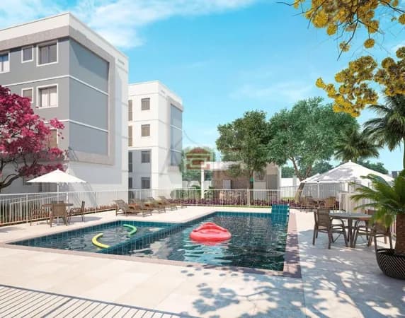 Alugo Apartamento, 2 quartos no Caminho das Aroeiras vizinho ao Shopping
