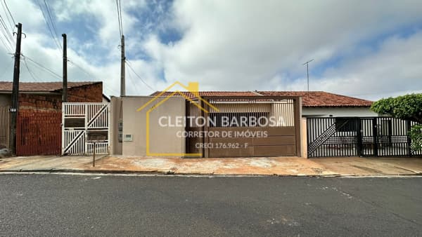 Linda casa de 158 m² de área construída à venda no Parque Residencial Dom Lafayette Libanio, em São José do Rio Preto - SP