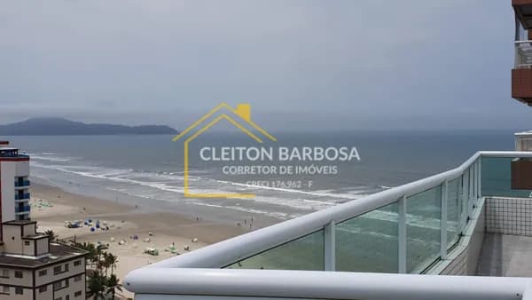 Apartamento com 2 Quartos sendo 1 suíte e 2 banheiros à Venda, 58 m² - Ocian - Praia Grande - SP