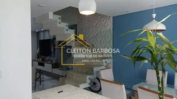 Sobrado Alto Padrão com 119 m², distribuídos em 3 quartos, sendo 1 Suíte Condominio Villa Verde - Franco da Rocha - SP