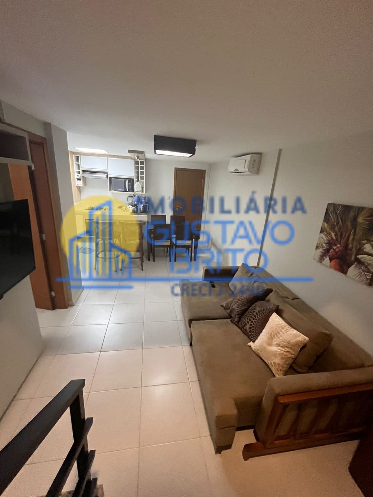 Flat Duplex Com 2 Suítes E Reversível para 3 Quartos já mobiliado e decorado na Praia de Guarajuba