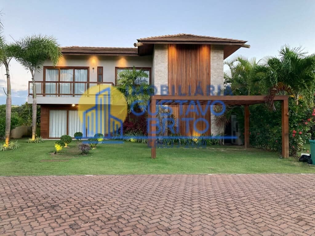 Casa de alto padrão em um dos melhores condomínios da Praia do Forte