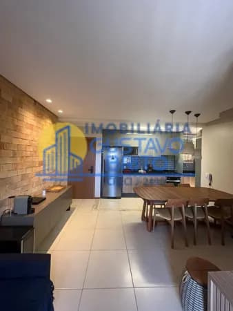 Flat com 2 quartos já mobiliado e decorado em Itacimirim.