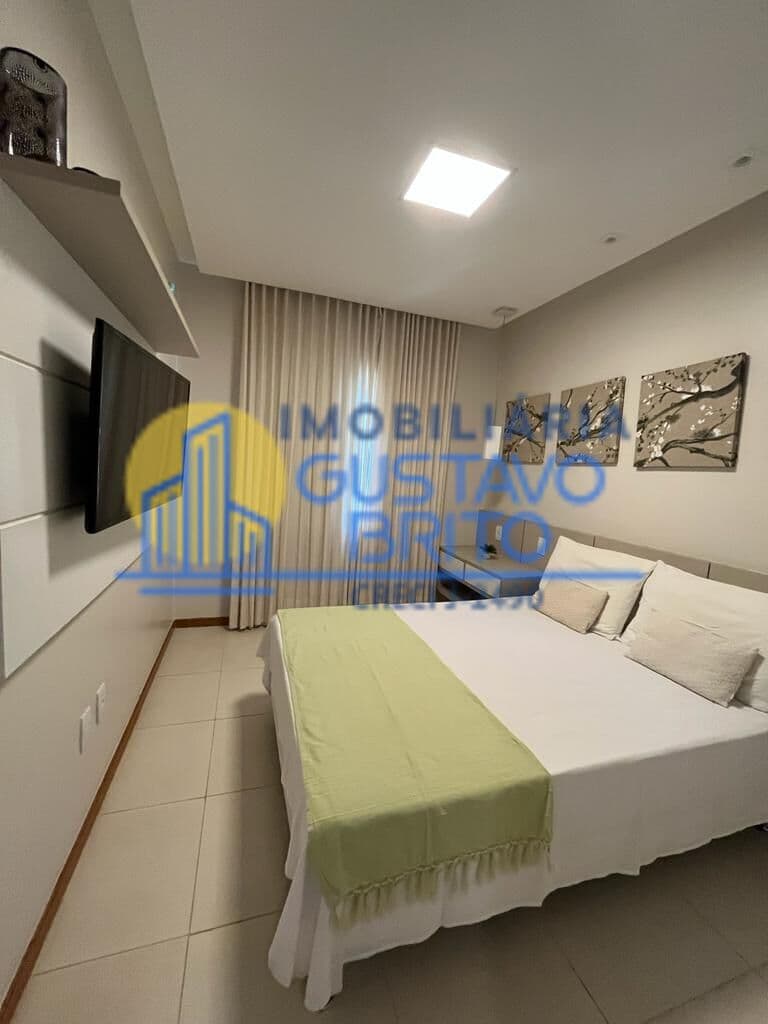 Flat já mobiliado com 2 quartos na Praia de Guarajuba