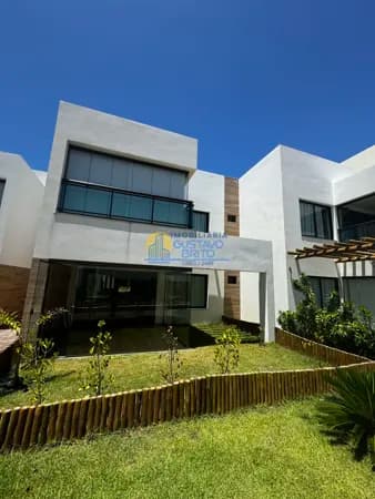 Village térreo com 3 quartos pé na areia em Itacimirim
