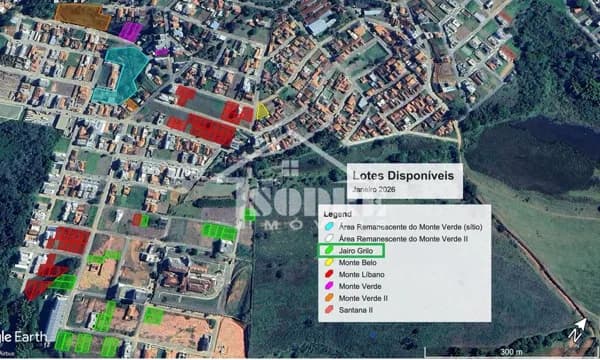 Lote/Terreno em Santa Rita do Sapucaí - Jairo Grilo