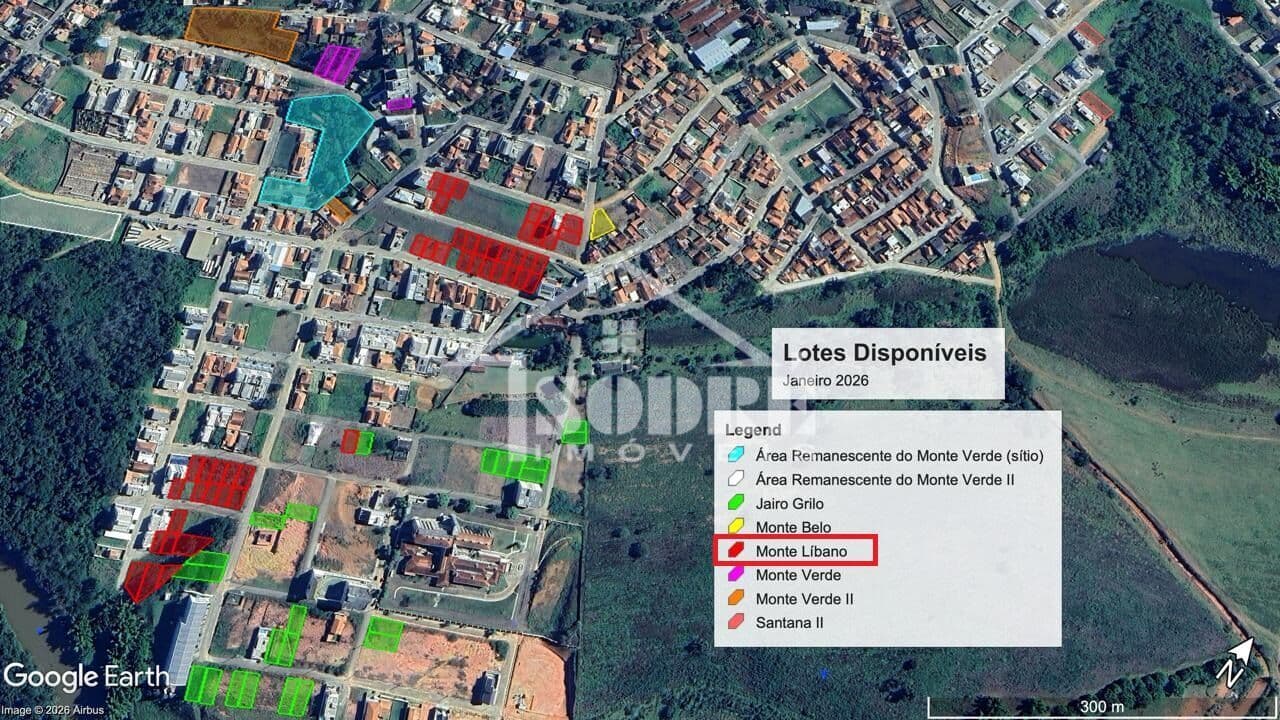 Lote/Terreno em Santa Rita do Sapucaí - Monte Líbano