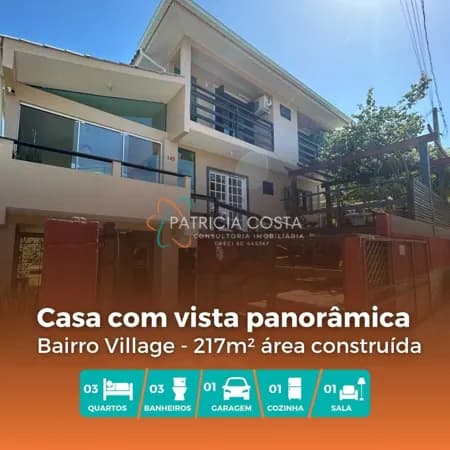 Casa com vista Panorâmica - Bairro Village