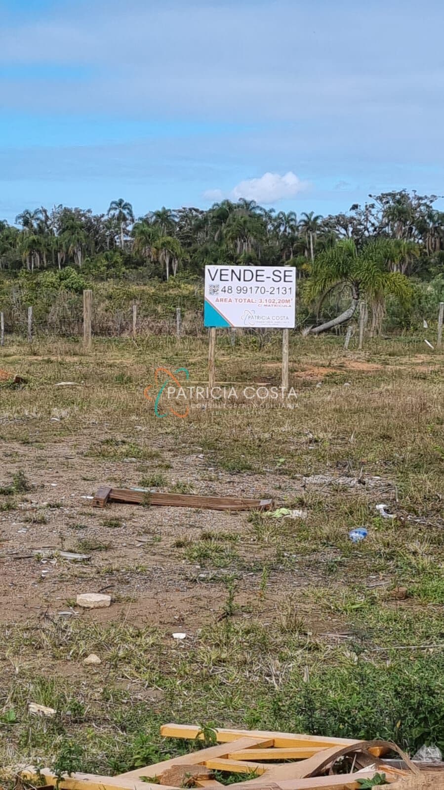 Terreno á Venda no Bairro Pinguirito-Garopaba/SC