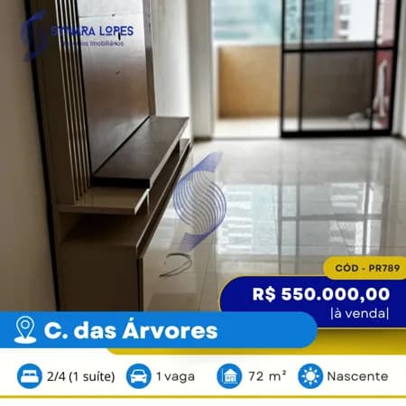 VENDO APARTAMENTO 72 M² | 02 QUARTOS | CAMINHO DAS ÁRVORES | SALVADOR | BAHIA