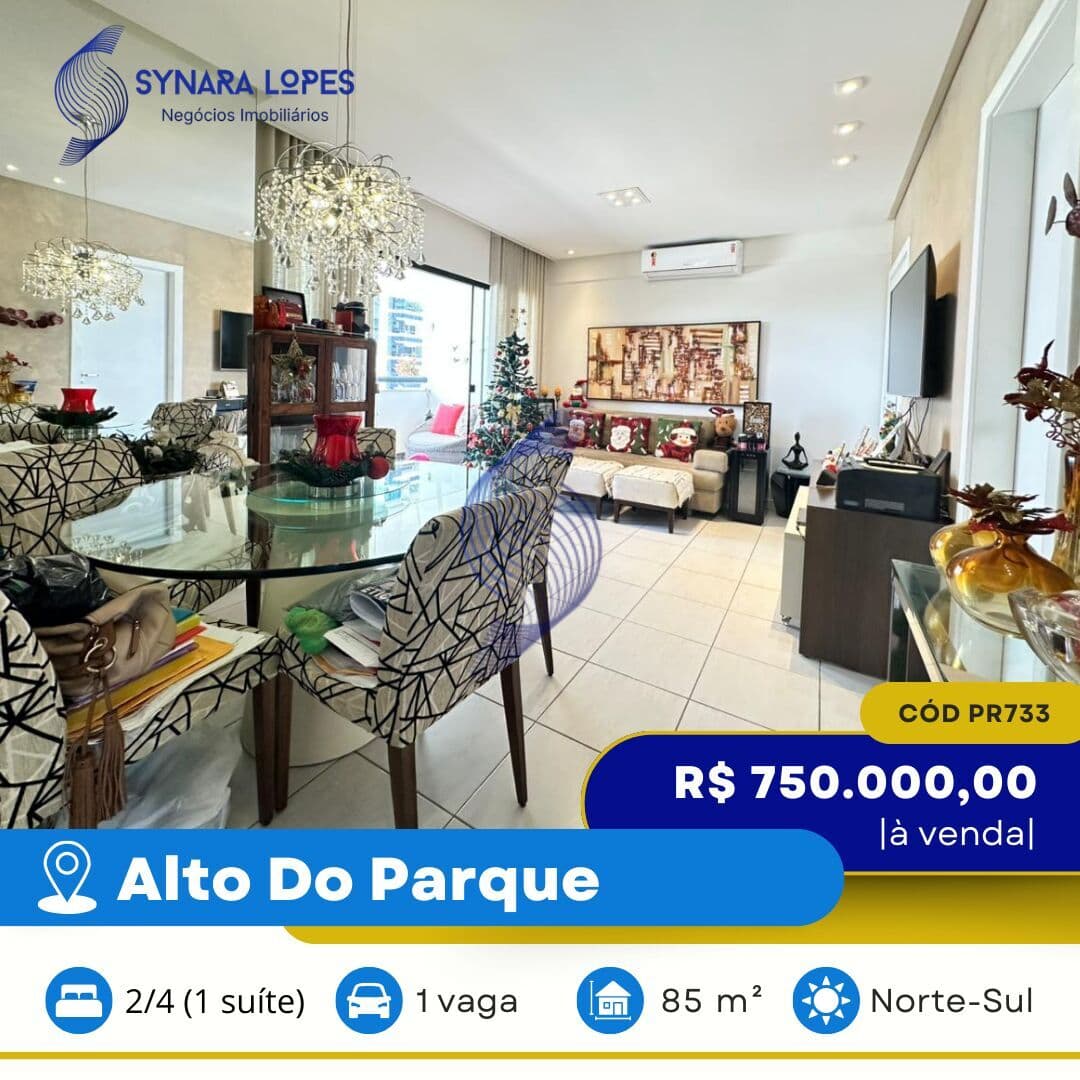 VENDO APARTAMENTO 85 M² | 02 QUARTOS | ATOL DAS ROCAS | ALTO DO PARQUE| SALVADOR | BAHIA