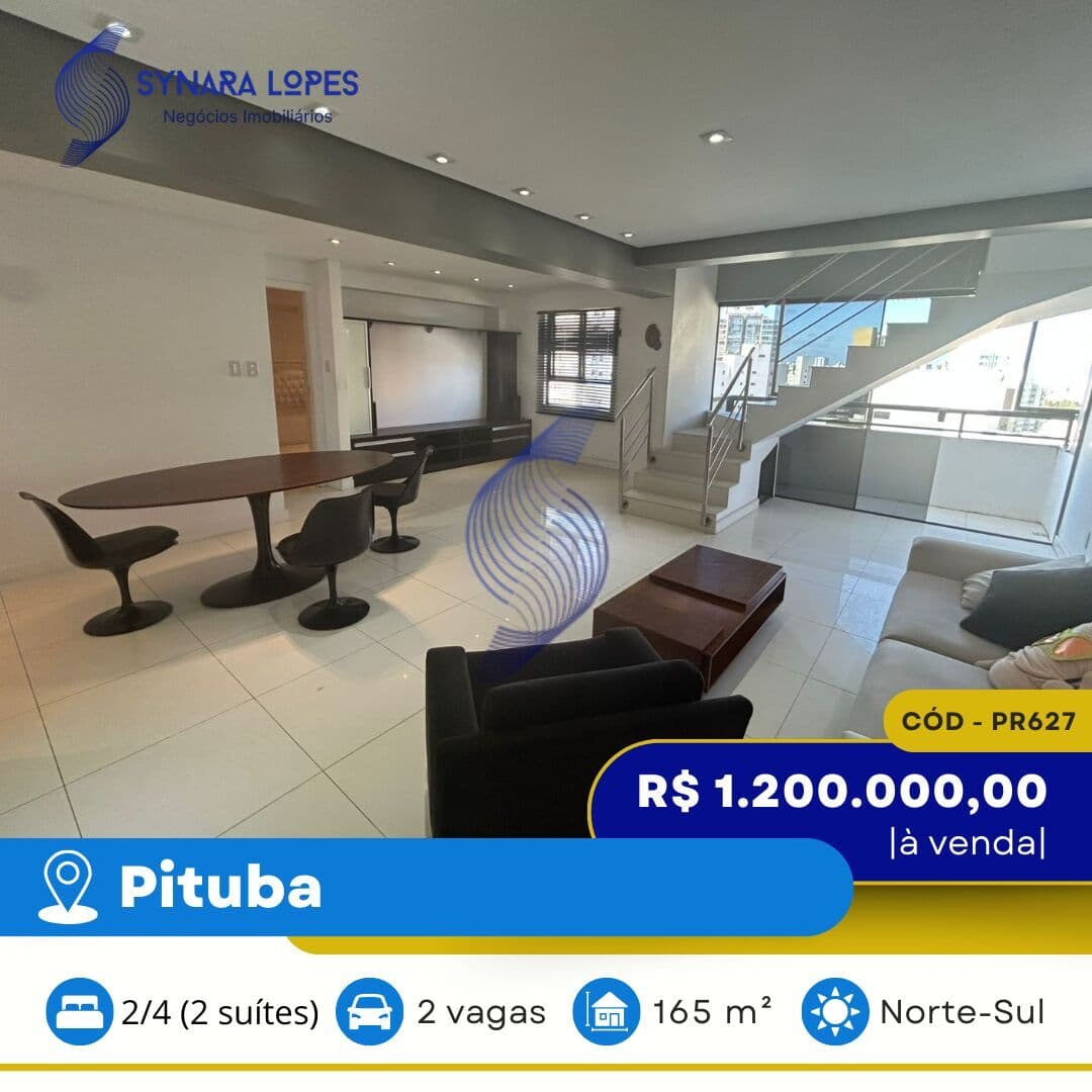 VENDO APARTAMENTO 165 M² | 02 QUARTOS | EDIFÍCIO MENINA BONITA | PITUBA | SALVADOR | BAHIA