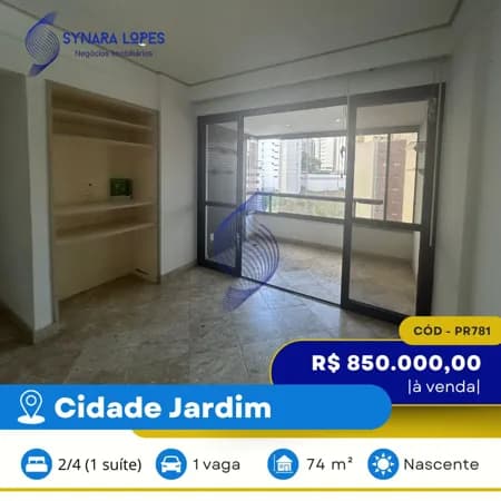 VENDO APARTAMENTO 74 M² | 02 QUARTOS | EDIFÍCIO PRÍNCIPE DE GALES | CIDAE JARDIM | SALVADOR | BAHIA