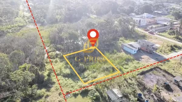 Excelente Terreno de Esquina com 432m² apenas 400 mts do Mar