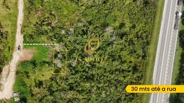 Excelente Terreno de Investimento apenas 30 Mts para Abrir Rua