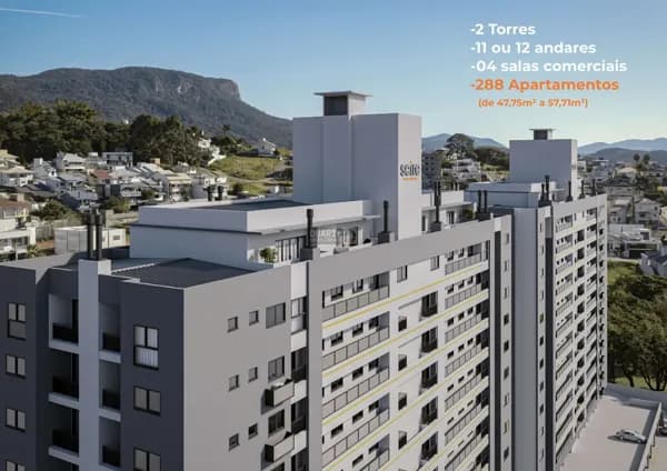 Plantas 4 e 5 – Scire Boulevard | Bairro Pagani – Palhoça-SC