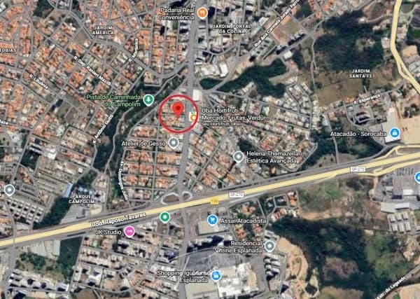 Terreno comercial à venda no Parque Campolim - Sorocaba/SP