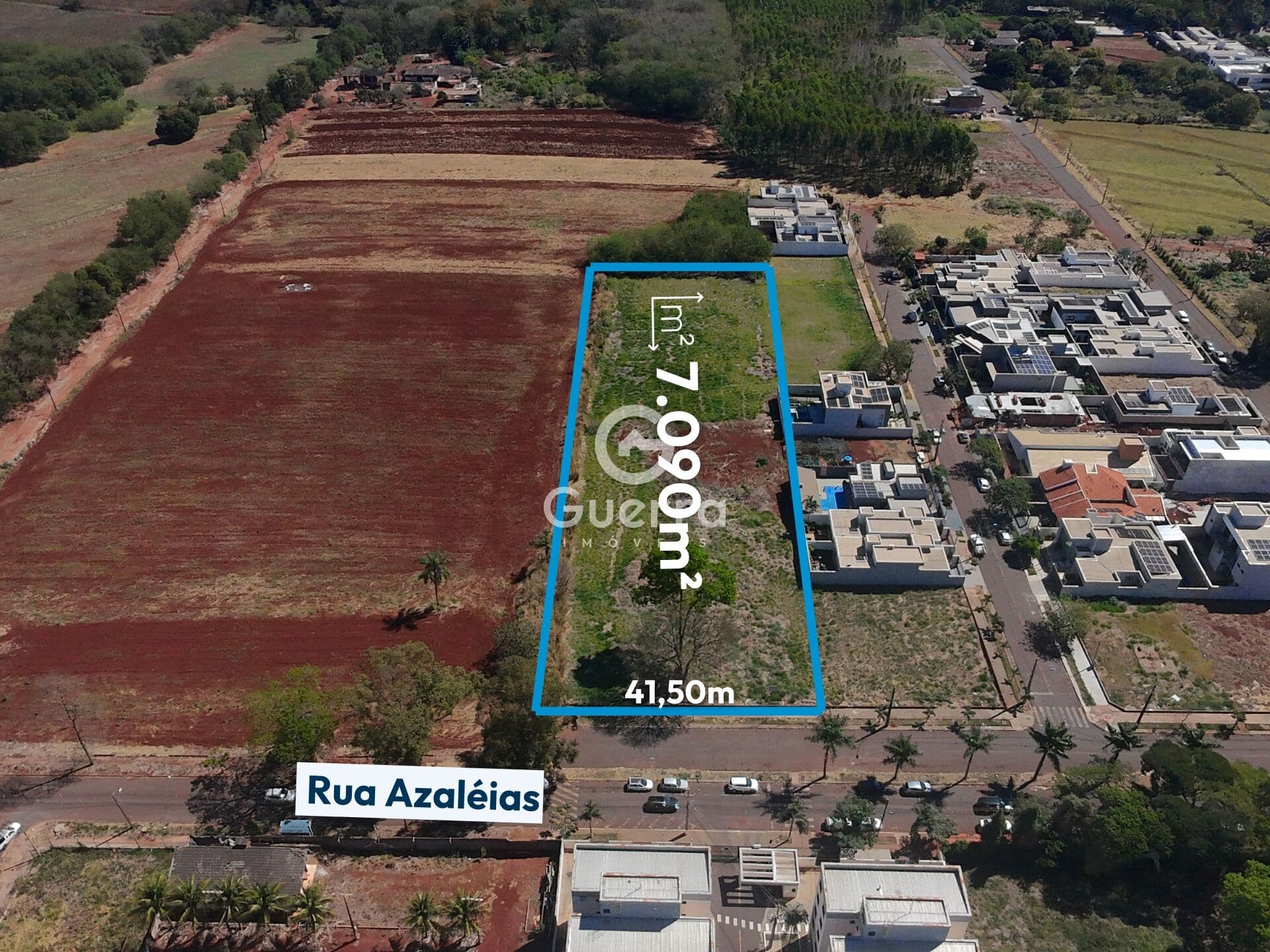 Terreno à venda na Rua das Azaléias comercial/residencial com 7.090m2