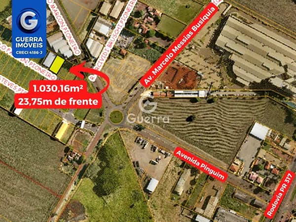 Terreno com 1.030,16m². Condomínio Jequitibá Empresarial
