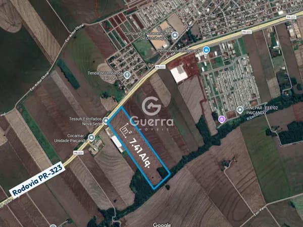 Área Rural/Urbano em Paiçandu-PR