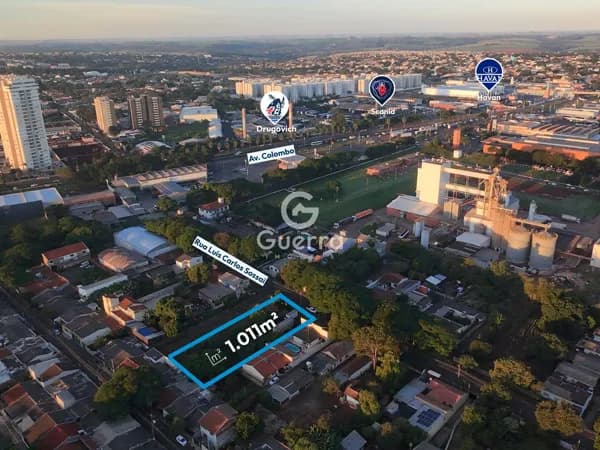 Terreno à venda com 1.011m2 na Vila Cafelândia