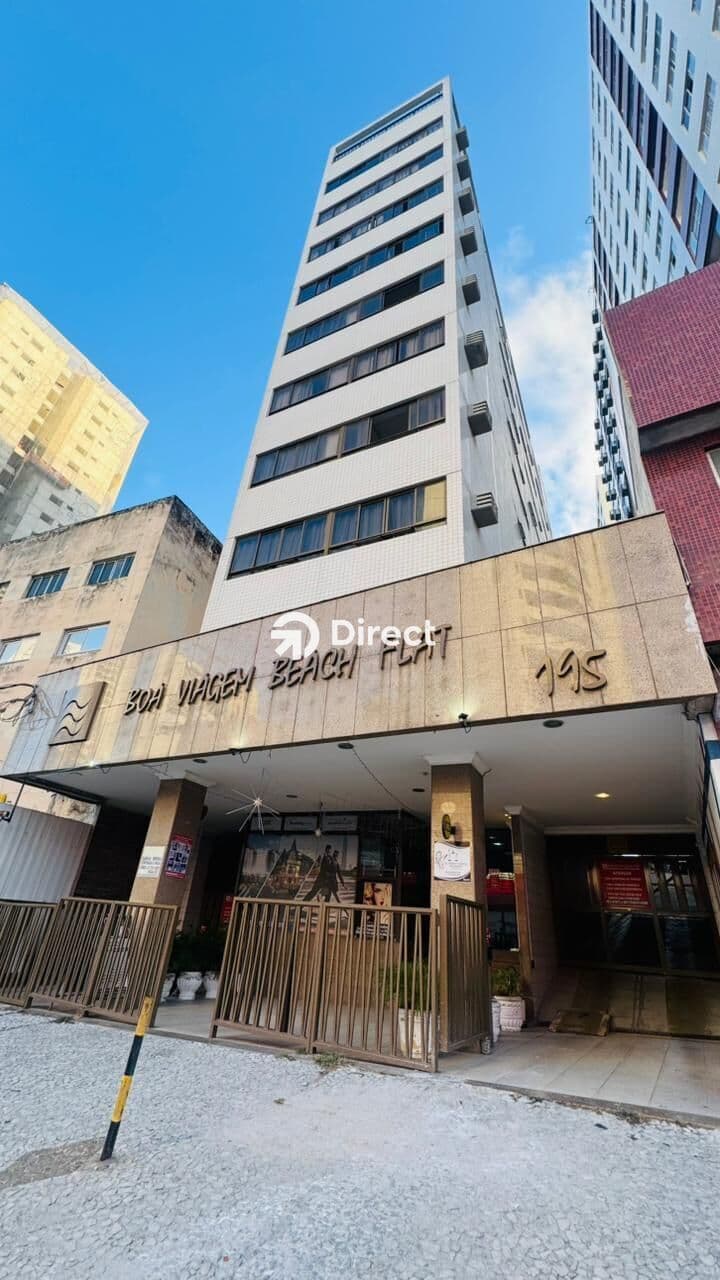 FLAT DE 40 M² À VENDA | BOA VIAGEM BEACH FLAT