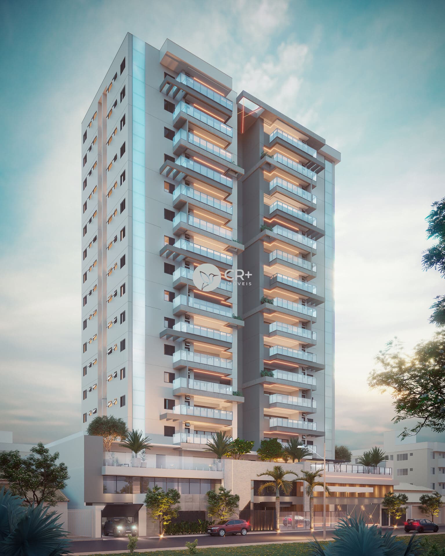 Apartamento Alto Padrão, 2 ou 3 quartos sendo 1 suite e varanda gourmet - Bairro Cazeca - Uberlândia